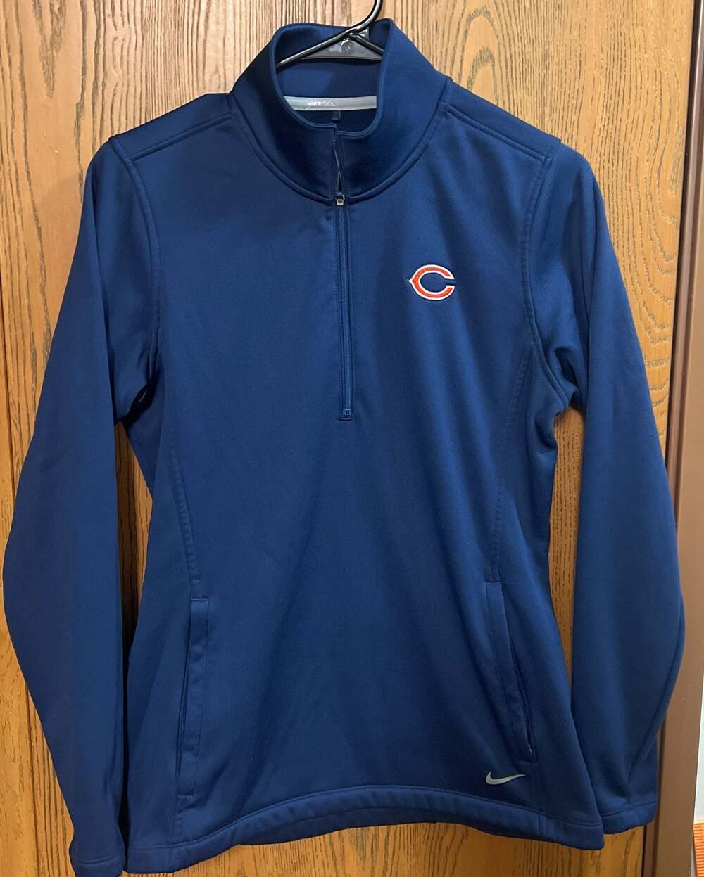 Nike Golf Tour Performance Chicago Bears Half-Zip Performance Pullover